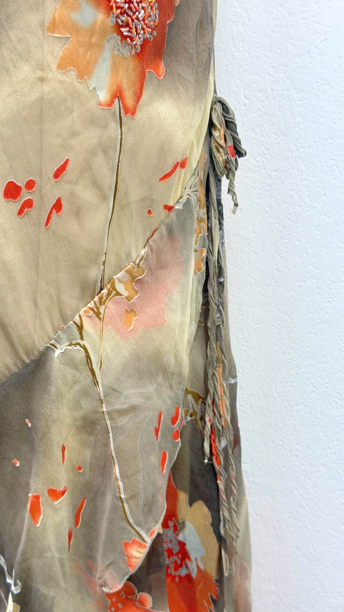 The Ember Garden Silk Dress