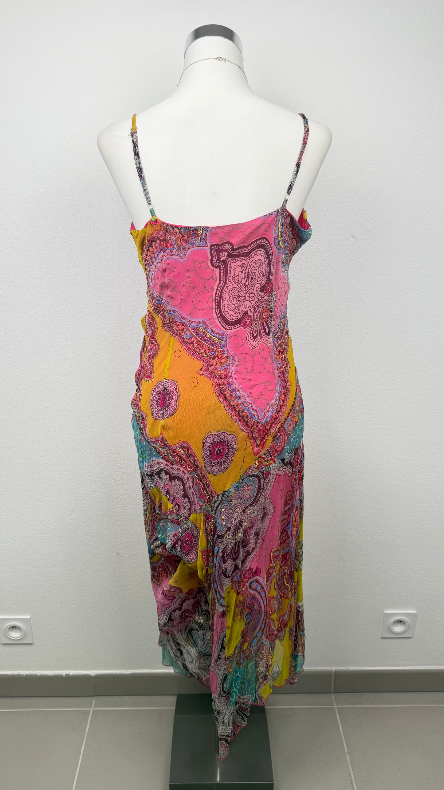 Derhy Kaleidoscope Paisley Dress