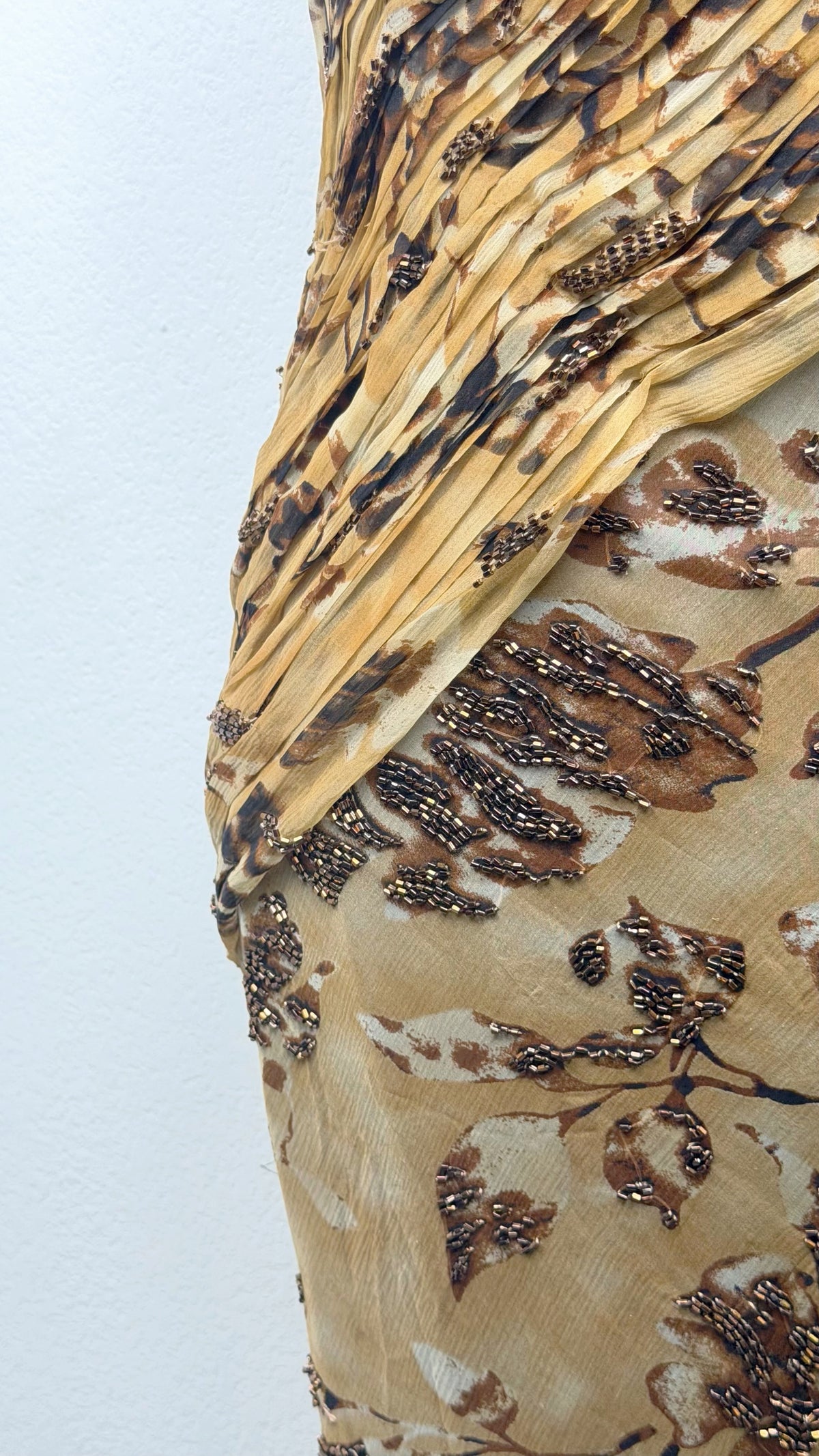 The Gilded Woodland Silk Dress