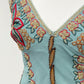 Rare Aftershock Embroidered Silk