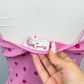 Derhy Pink Polka Rose