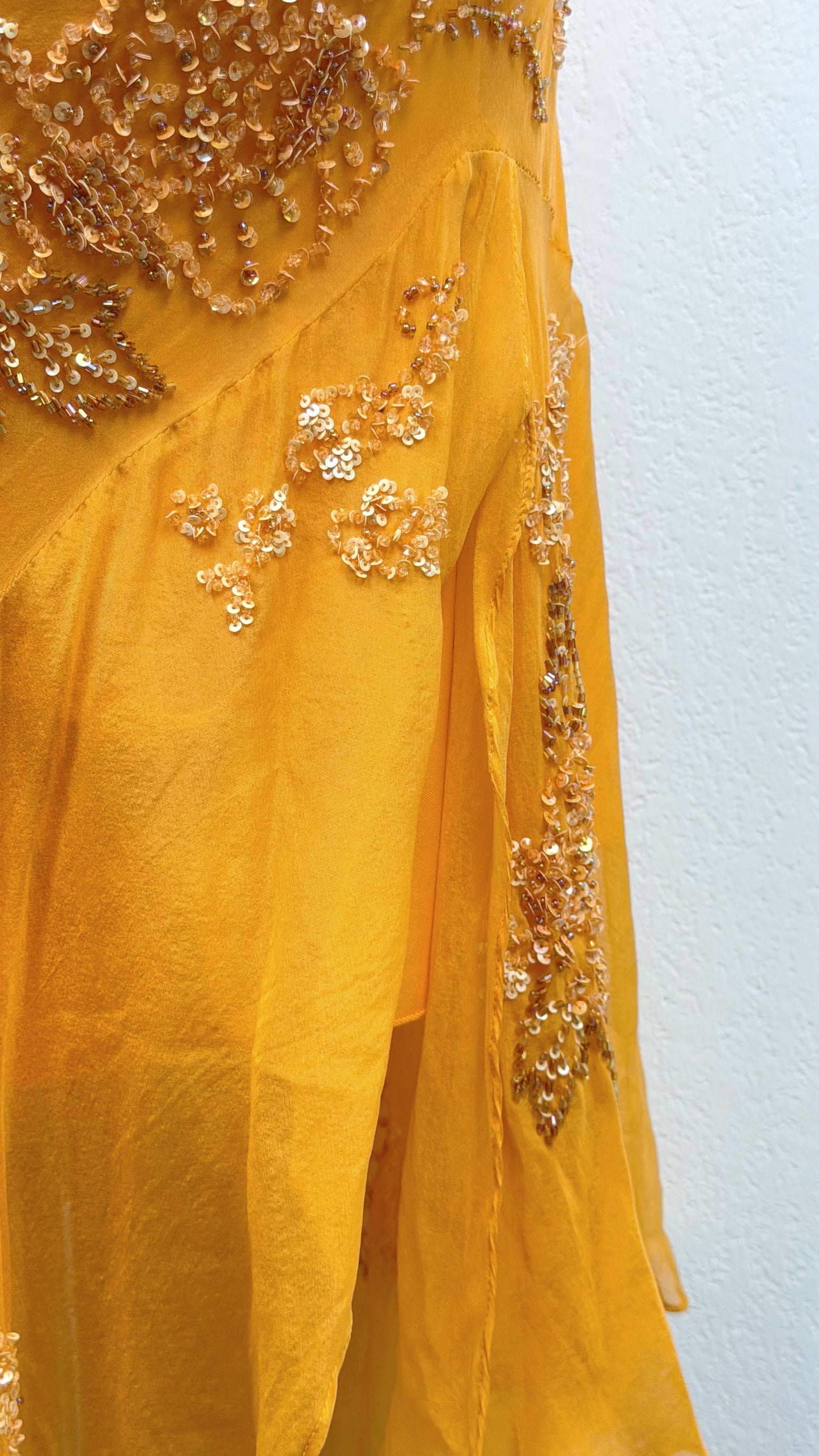 Golden Hour Silk Dress