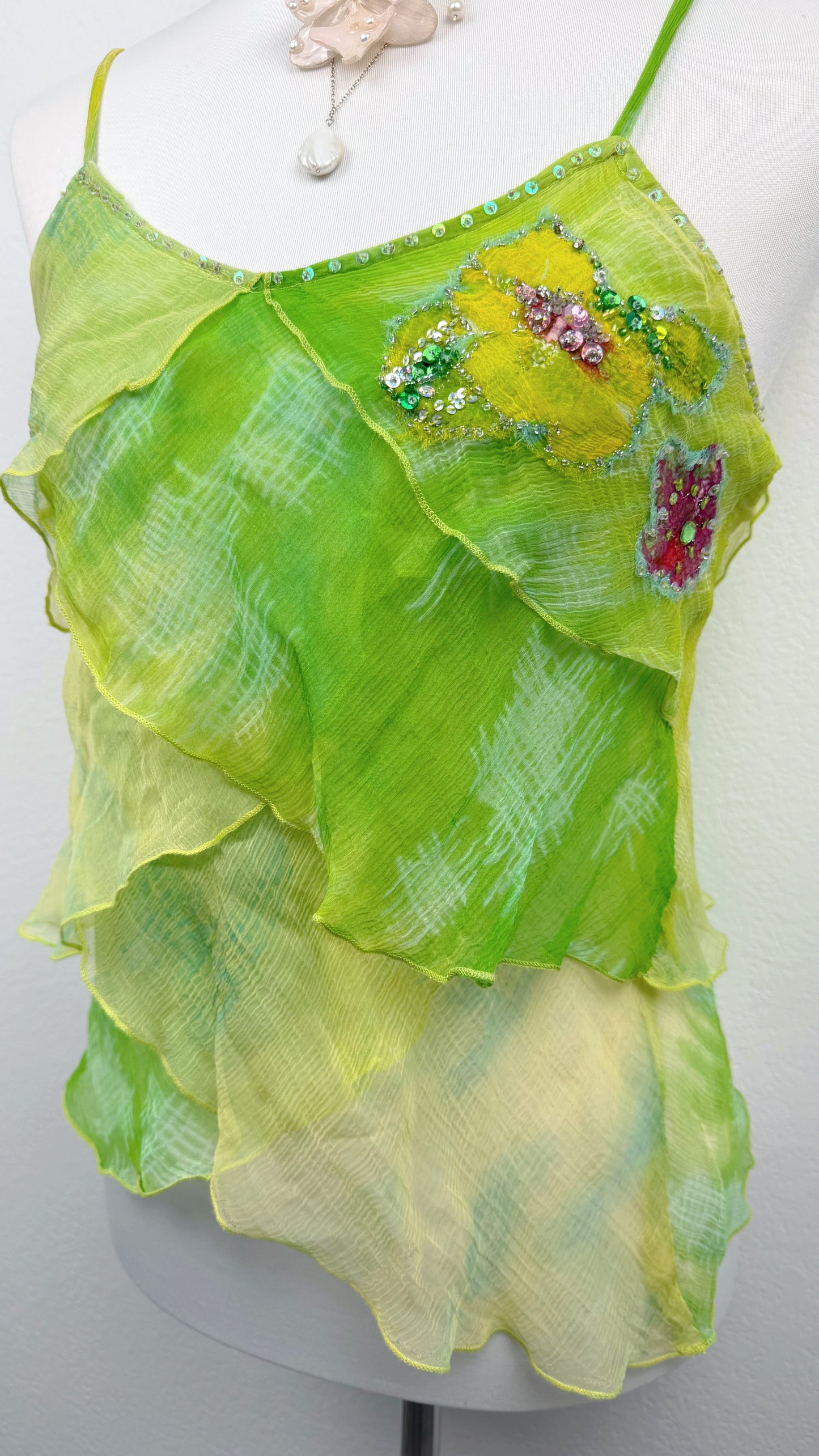 DERHY Lime Sorbet Fairy Top
