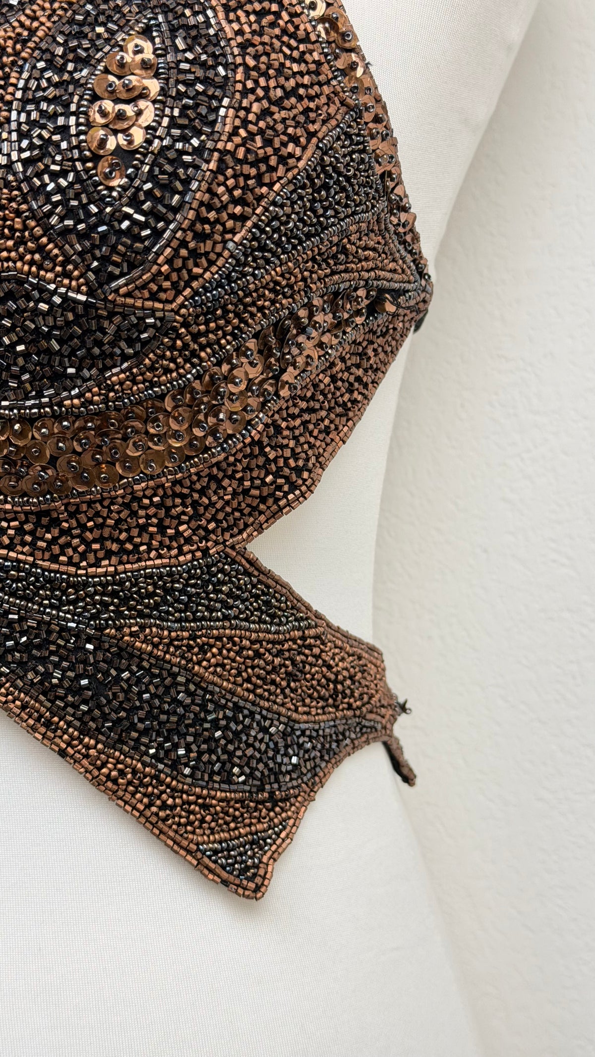 The Midnight Monarch Silk Butterfly Top
