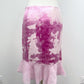 The Pink Ophelia Italian Silk Skirt