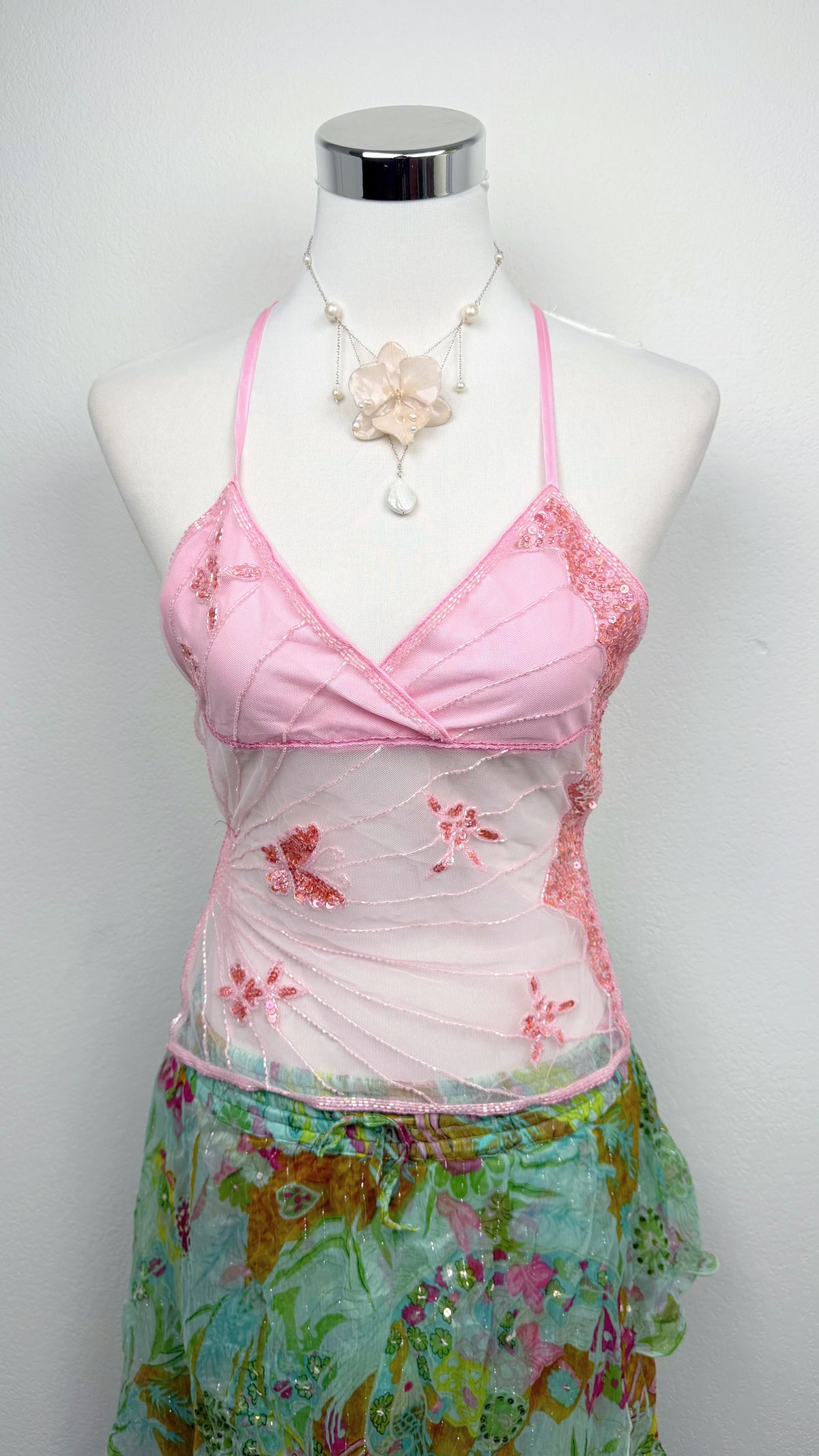 The Blush Butterfly Fairy Top