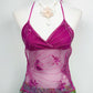 The Fuchsia Butterfly Fairy Top