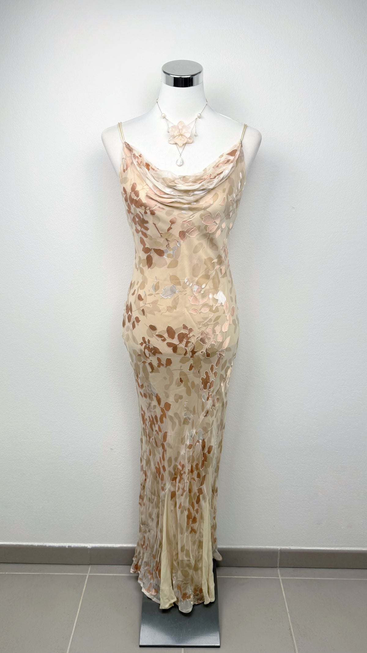 Monsoon Burnout Floral Cowl Neck