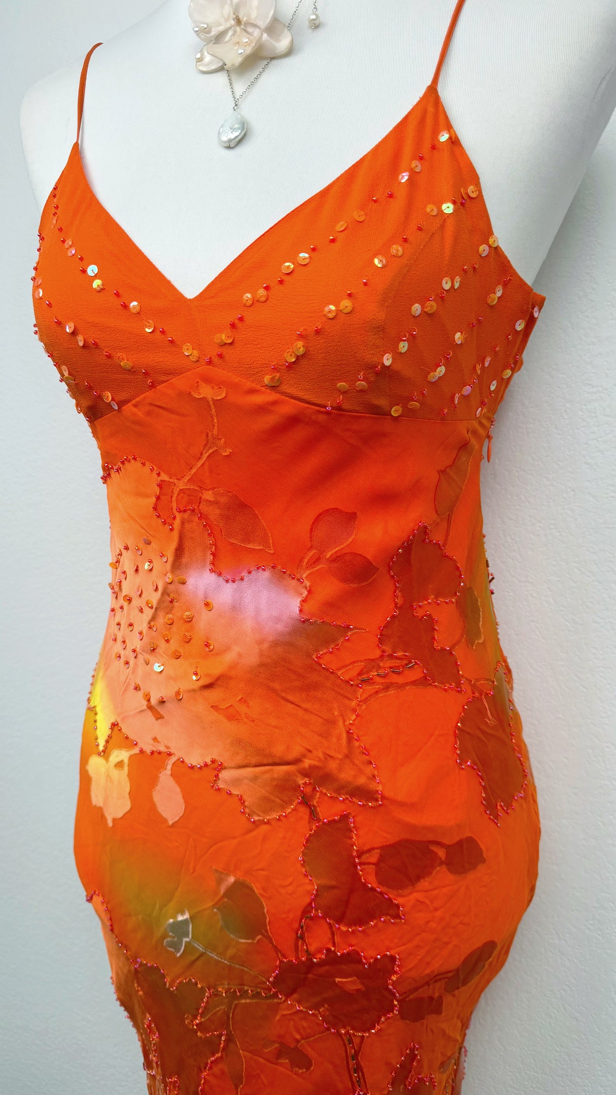 Sunset Fairy Beaded Dress