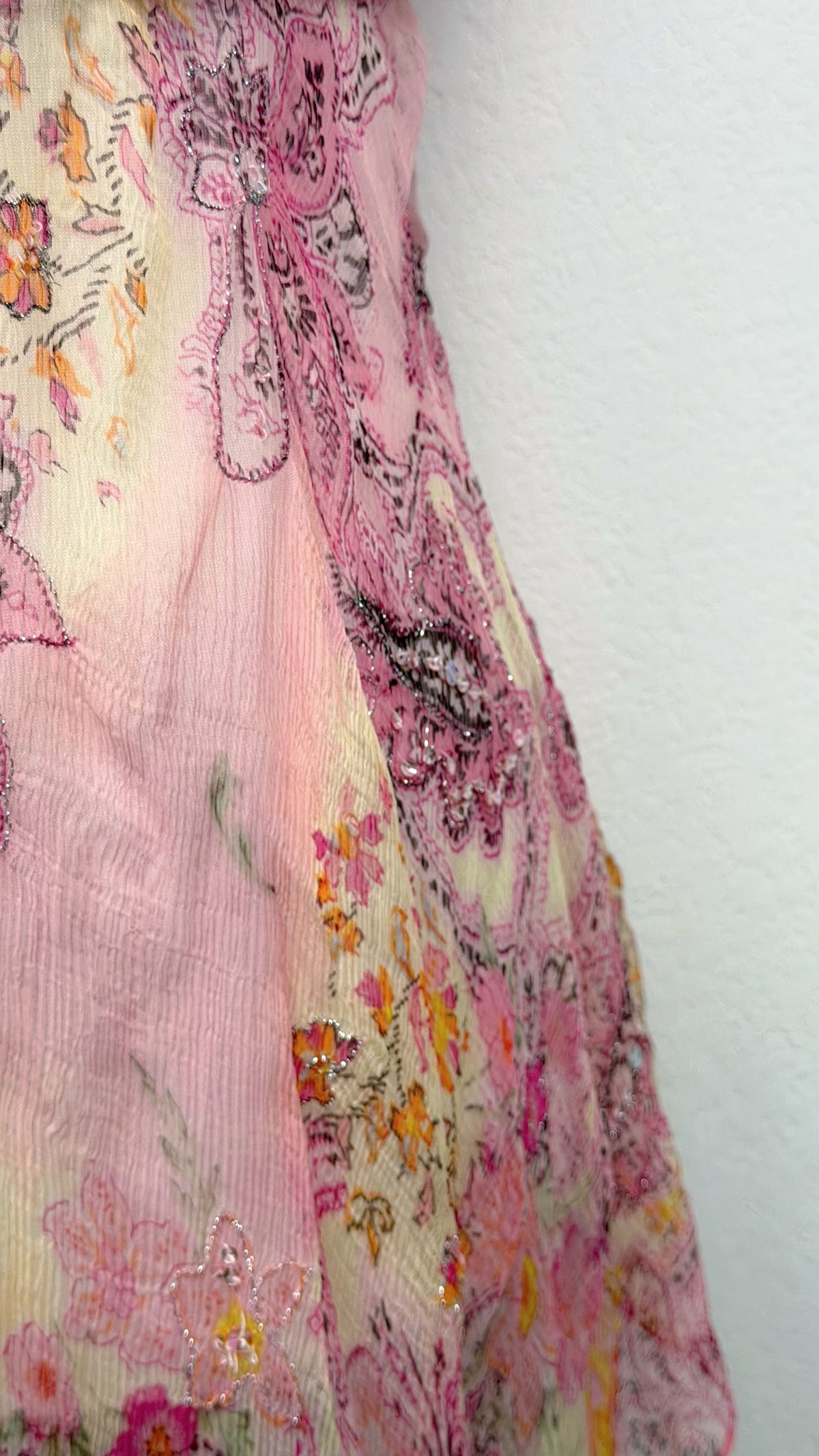 Cavalli Pink Paisley Fairy Top