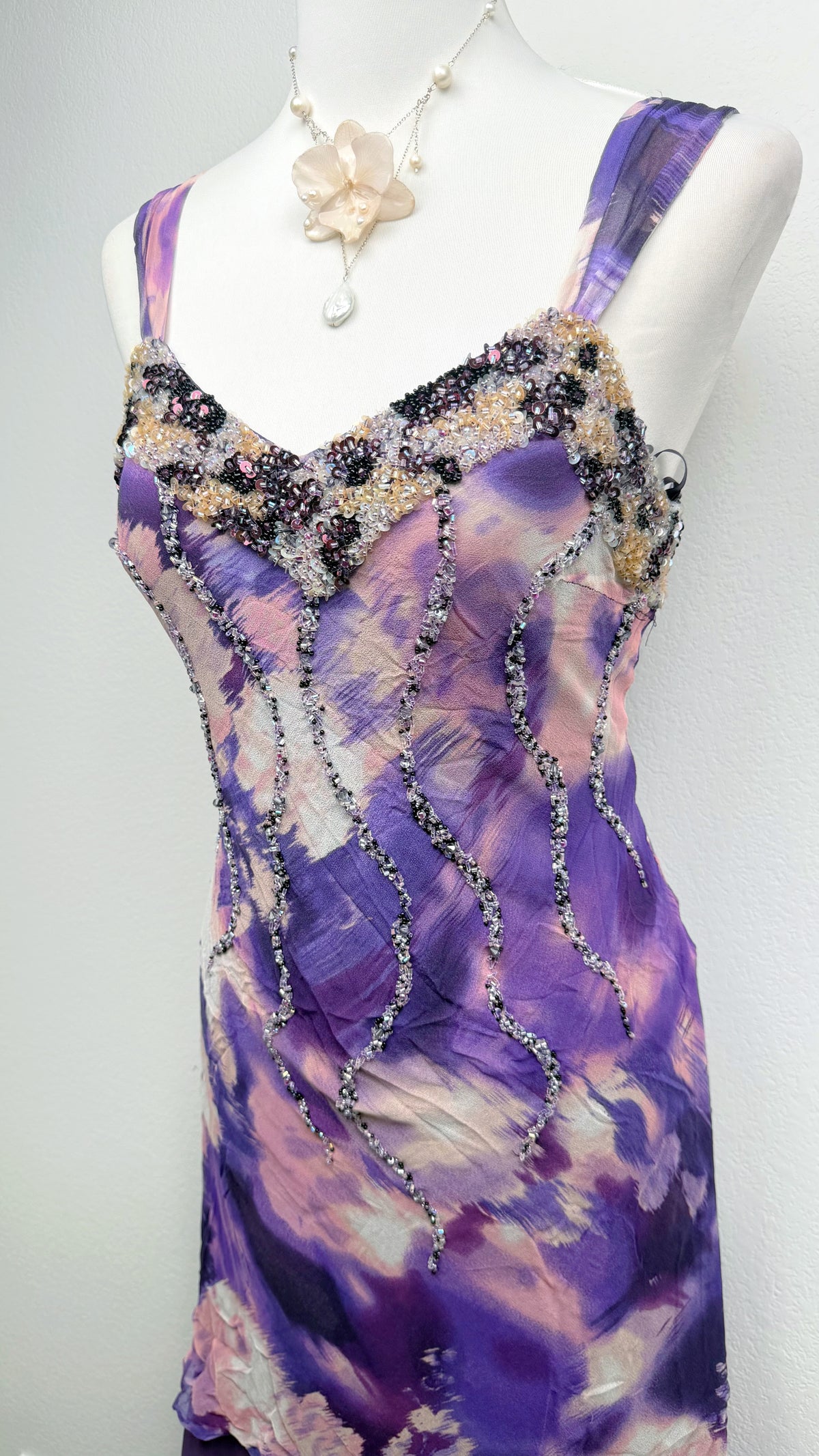 Lavender Moonlight Silk