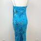 Nerissa Bluebell Silk Dress