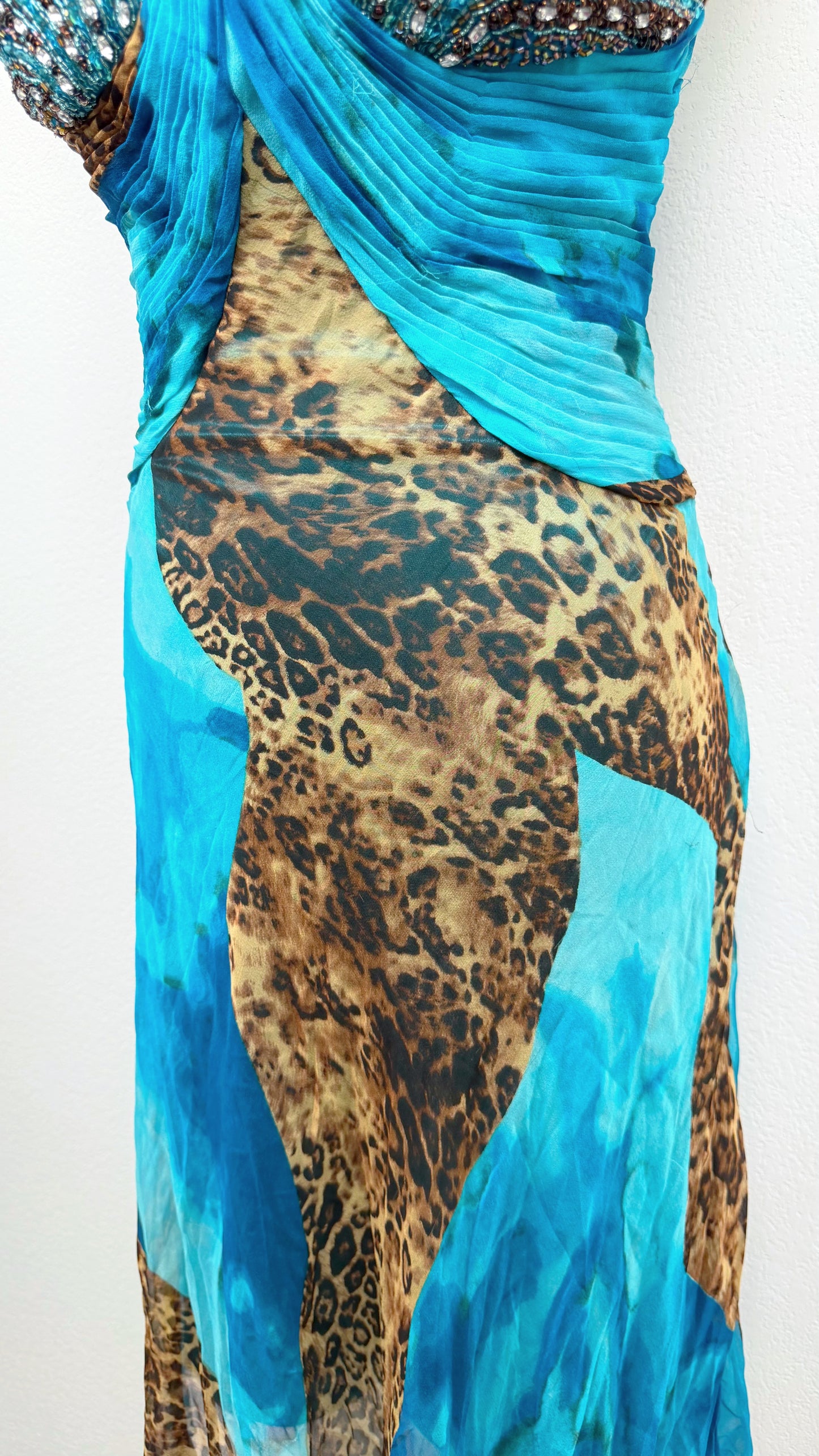Nerissa Wild Ocean Silk Dress