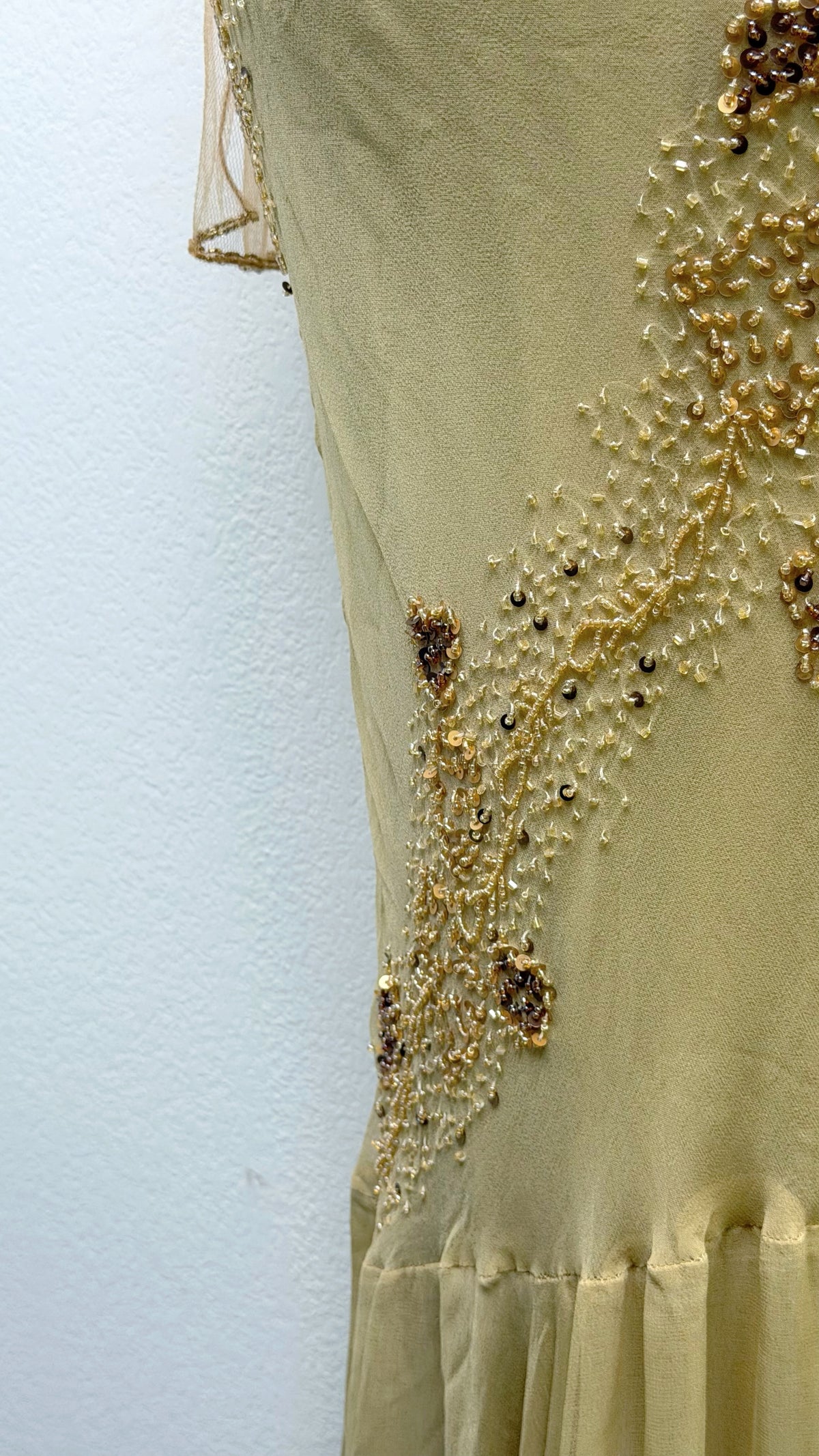 The Golden Fae Silk Dress