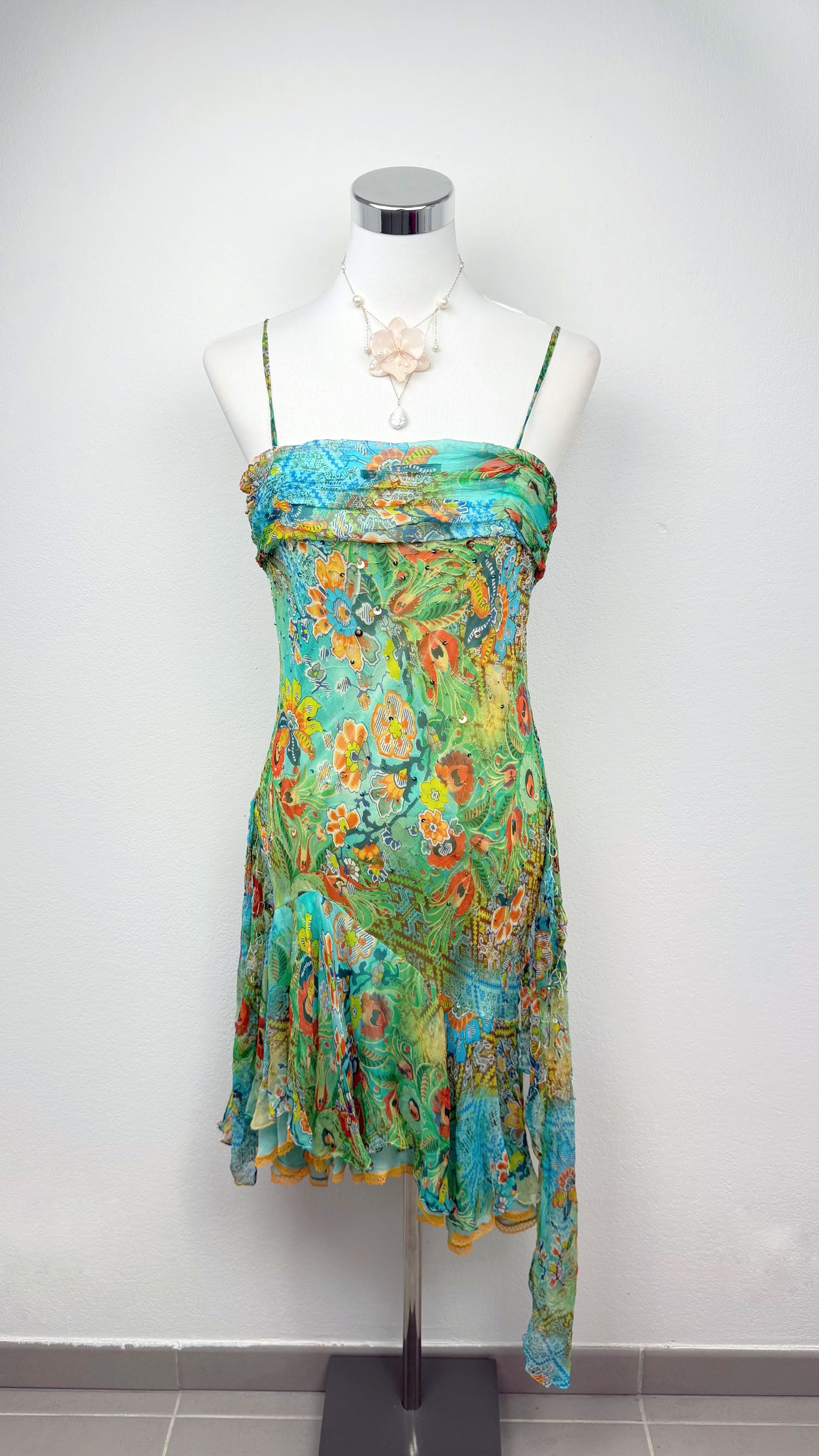 Ondine’s Secret Garden Silk Dress