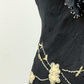 The Midnight Moonflower Silk Dress
