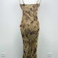 The Gilded Woodland Silk Dress