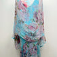 Rare Derhy Bluebell Romance Dress & Cardigan Set
