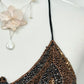 The Midnight Monarch Silk Butterfly Top