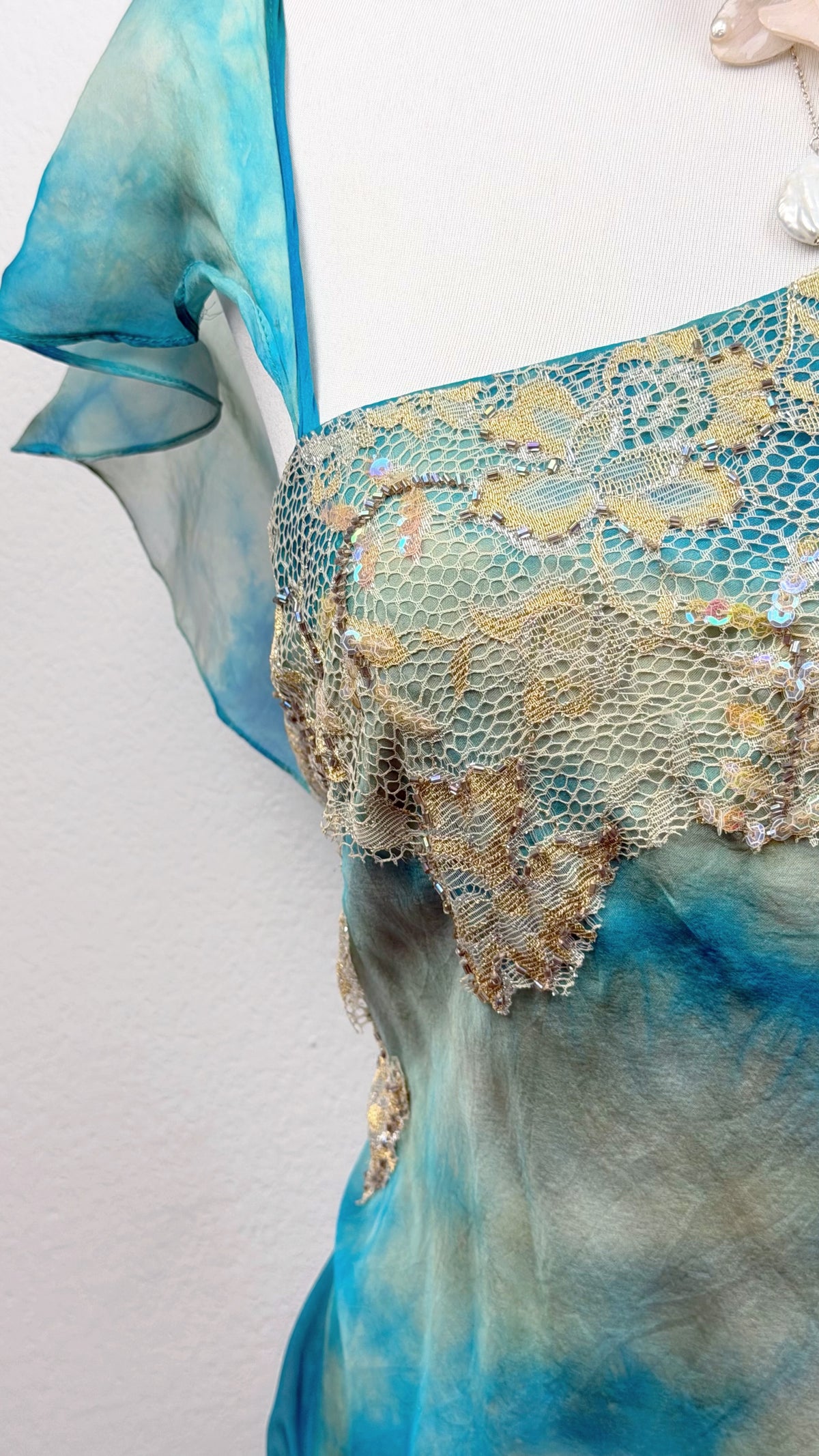 The Atlantis Mermaid Silk Dress
