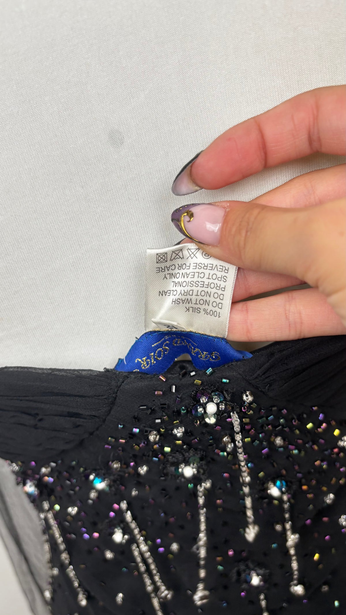 The Midnight Starlight Couture Silk