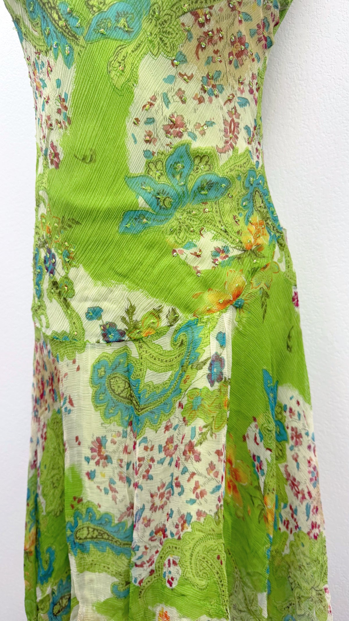 The Derhy Lime Enchantment Dress