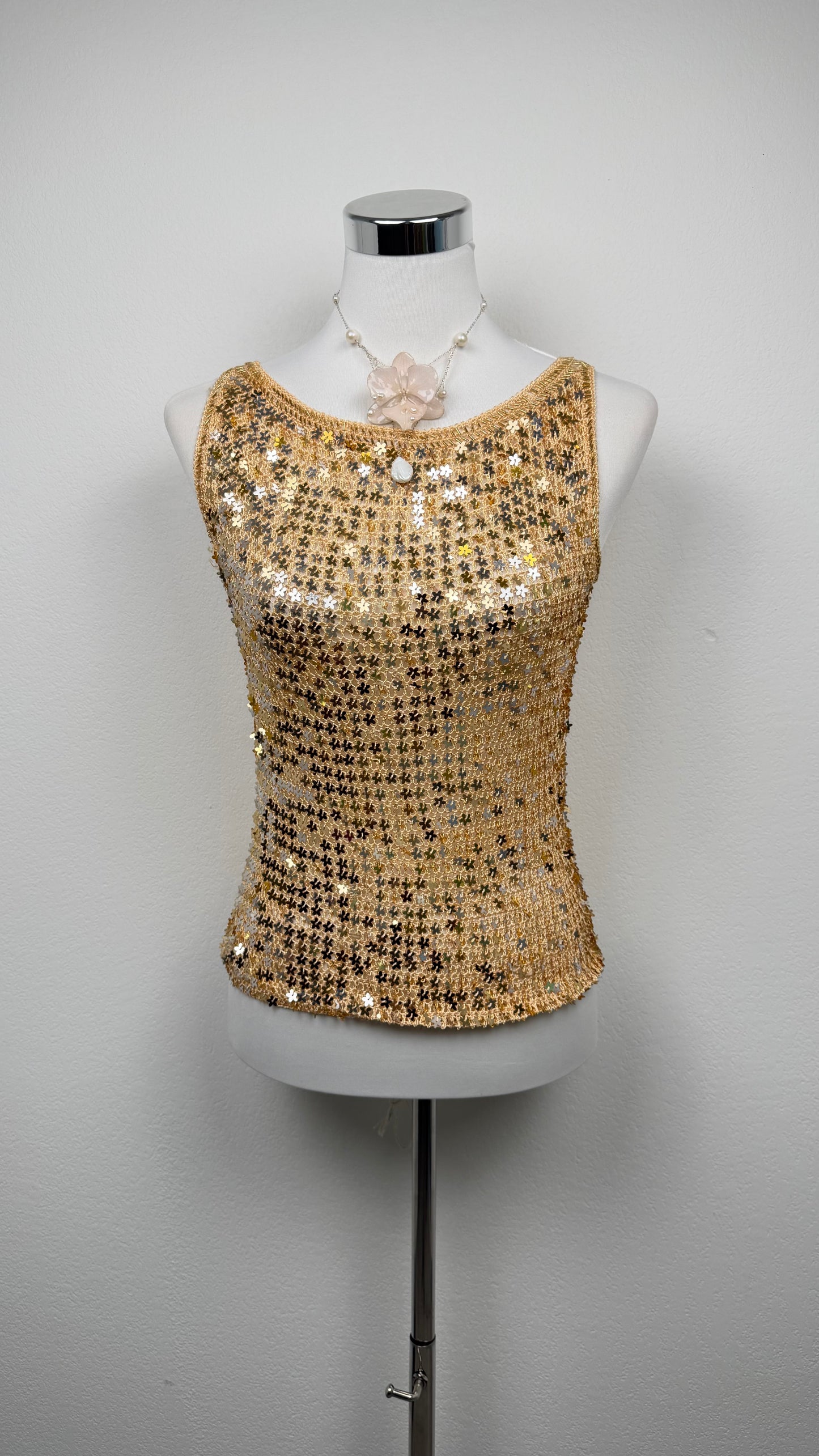 Golden Stardust Top