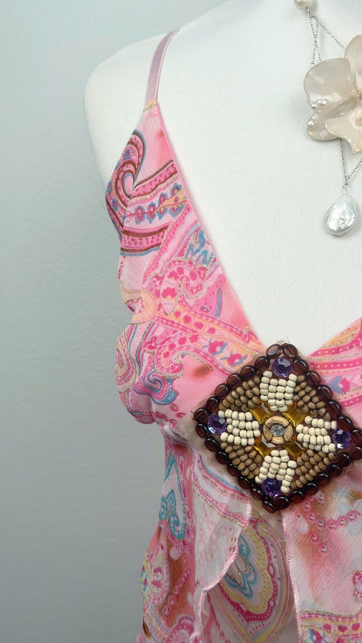 The Rainbow Paisley Fairy Top