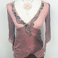 Rare Derhy Rosewood Fairy Top
