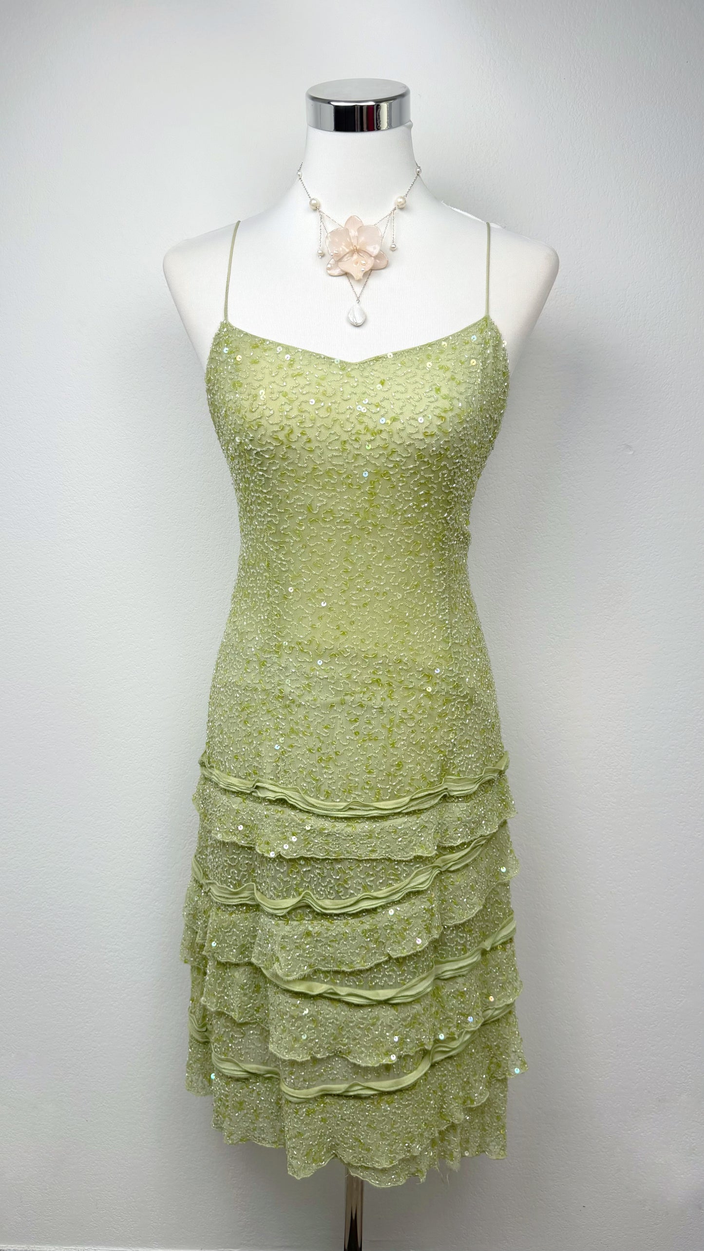 Elowen Dewdrop Silk Dress