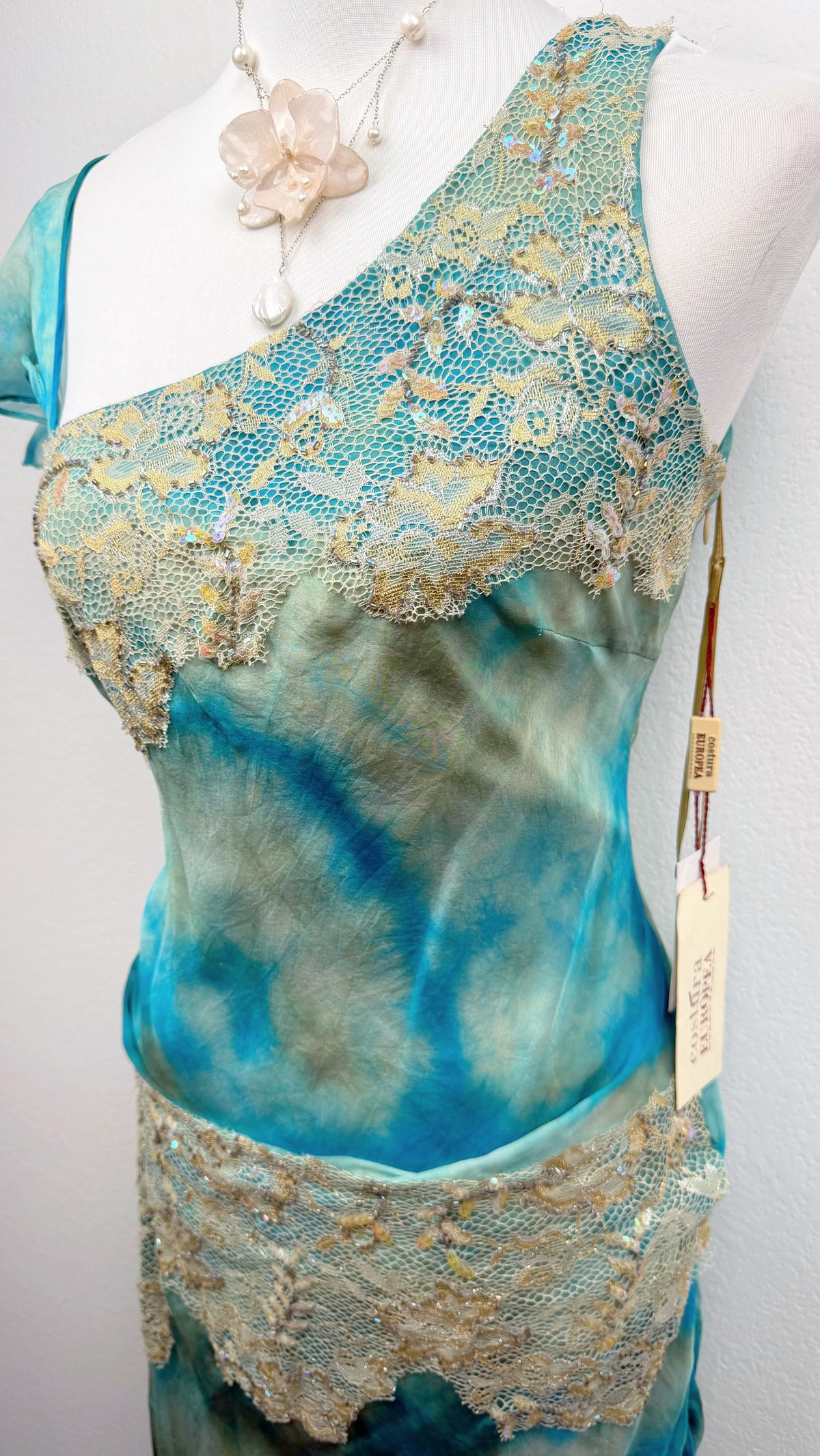 The Atlantis Mermaid Silk Dress