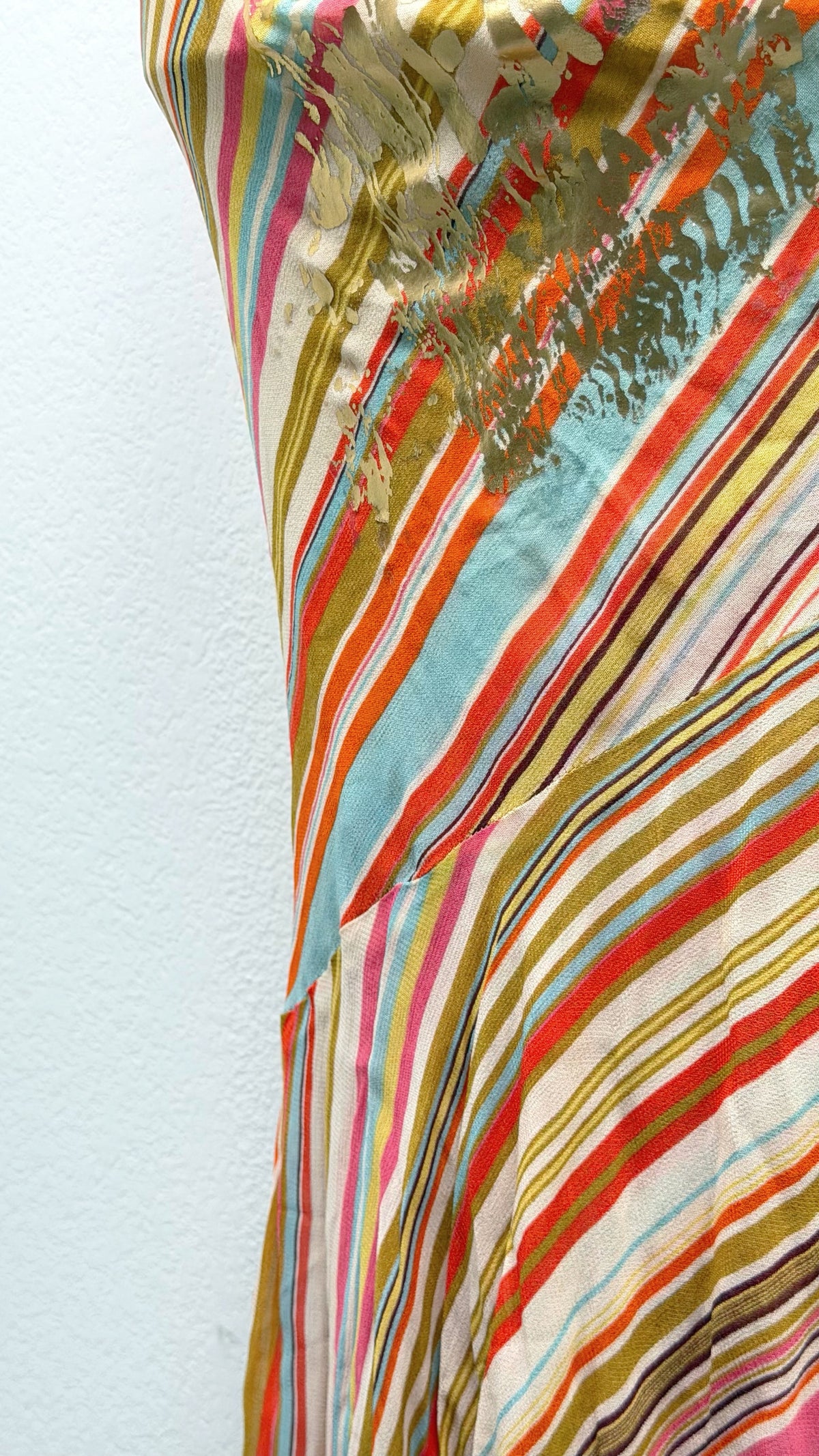 Rare Derhy Rainbow Stripe Fairycore