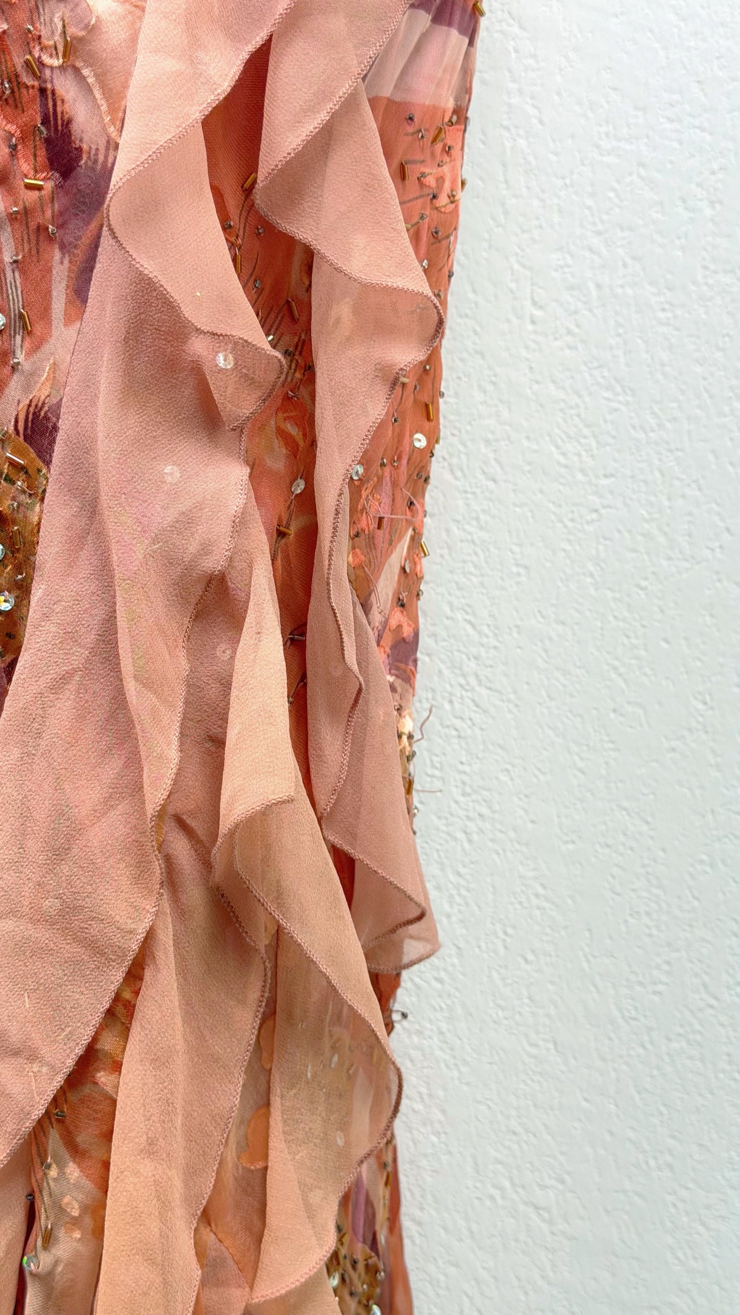 RARE Peach Blossom Silk