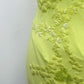 The Lime Enchantment Silk Dress