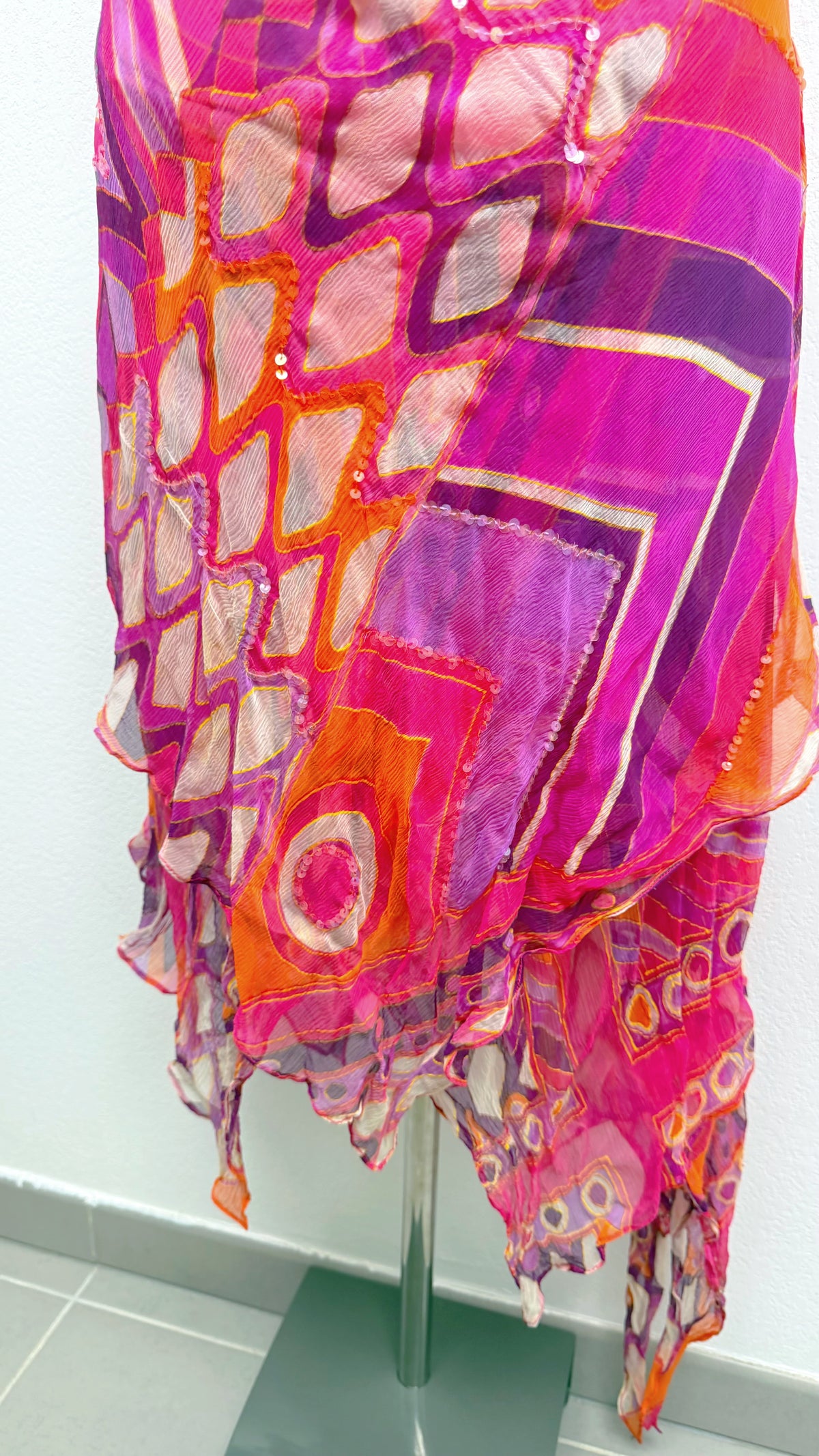 Derhy Pink Kaleidoscope Dress