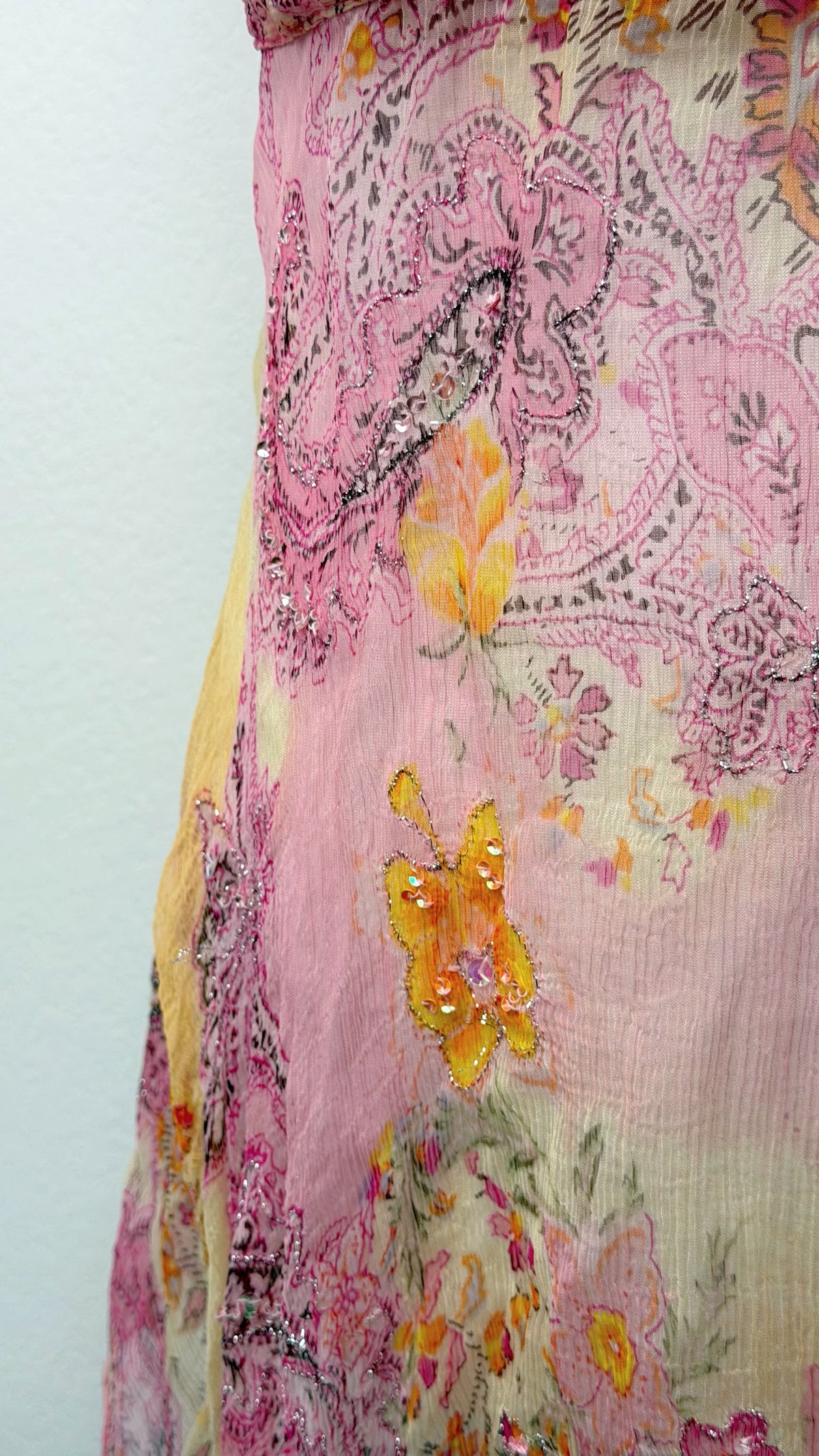 Cavalli Pink Paisley Fairy Top