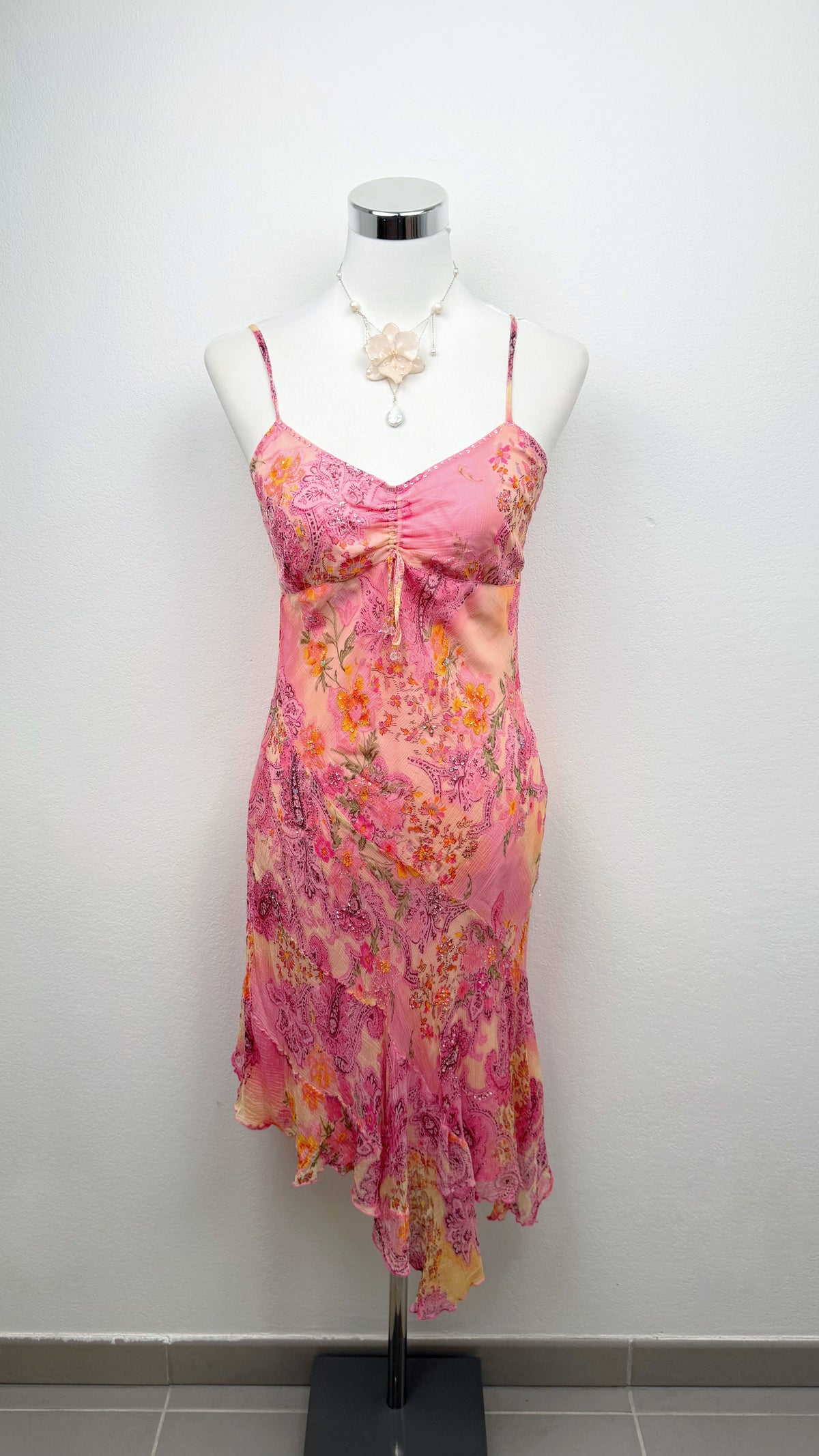 Rare Derhy Pink Secret Garden Dress