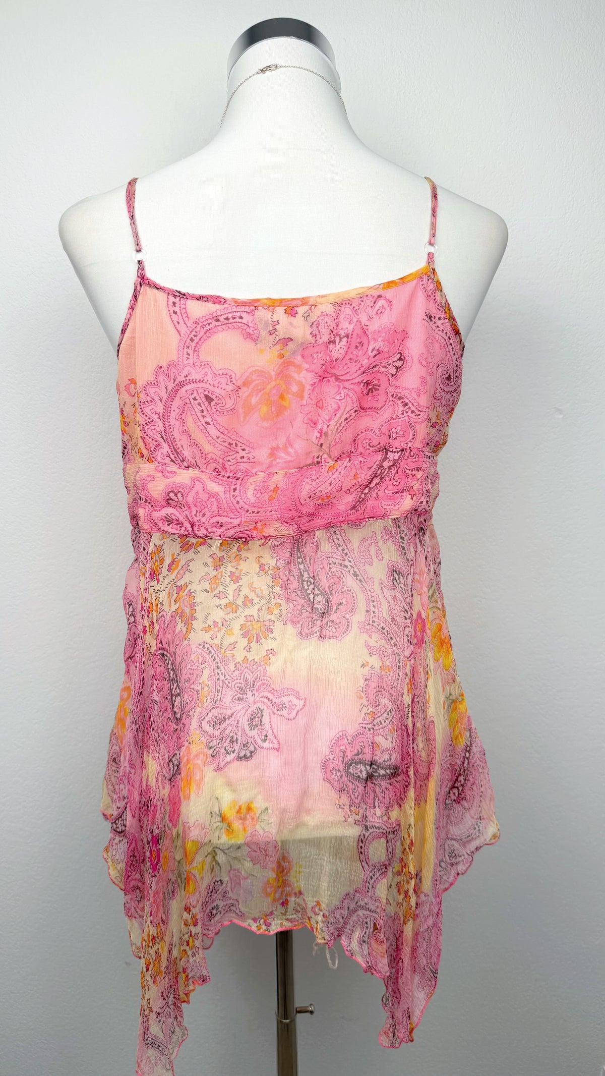Cavalli Pink Paisley Fairy Top