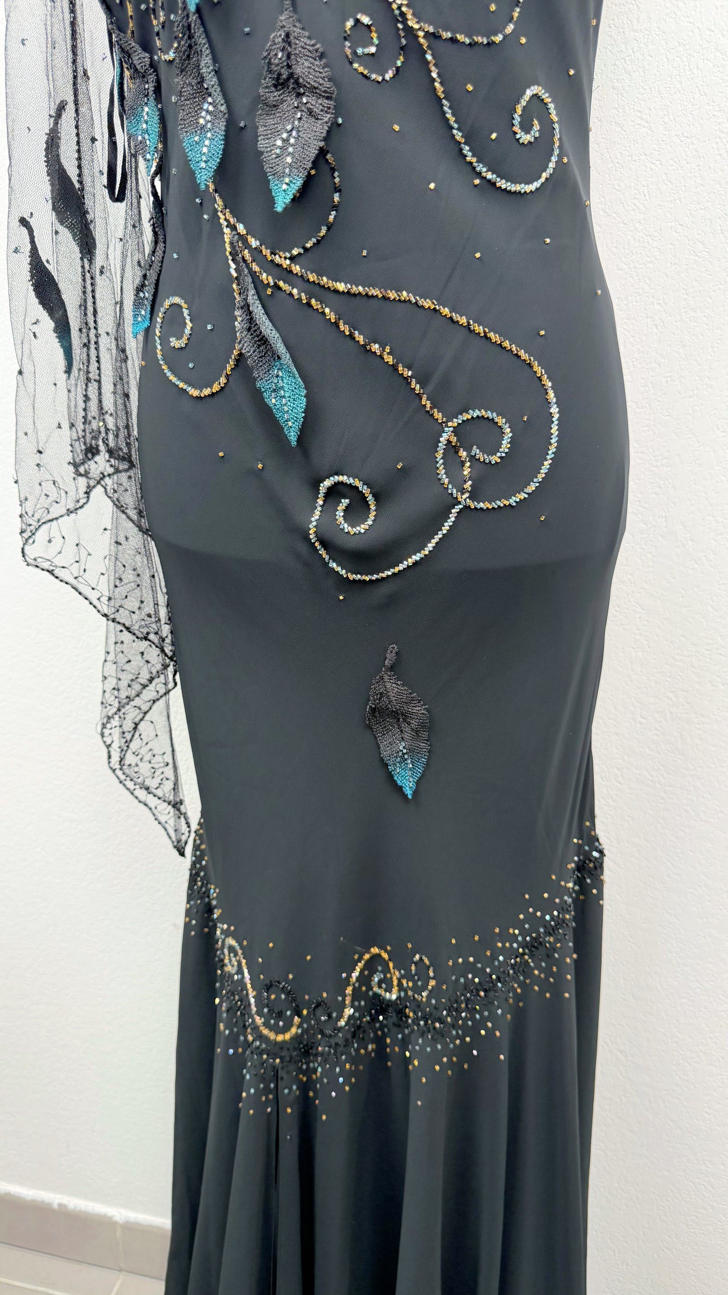 Midnight Fae Couture Gown