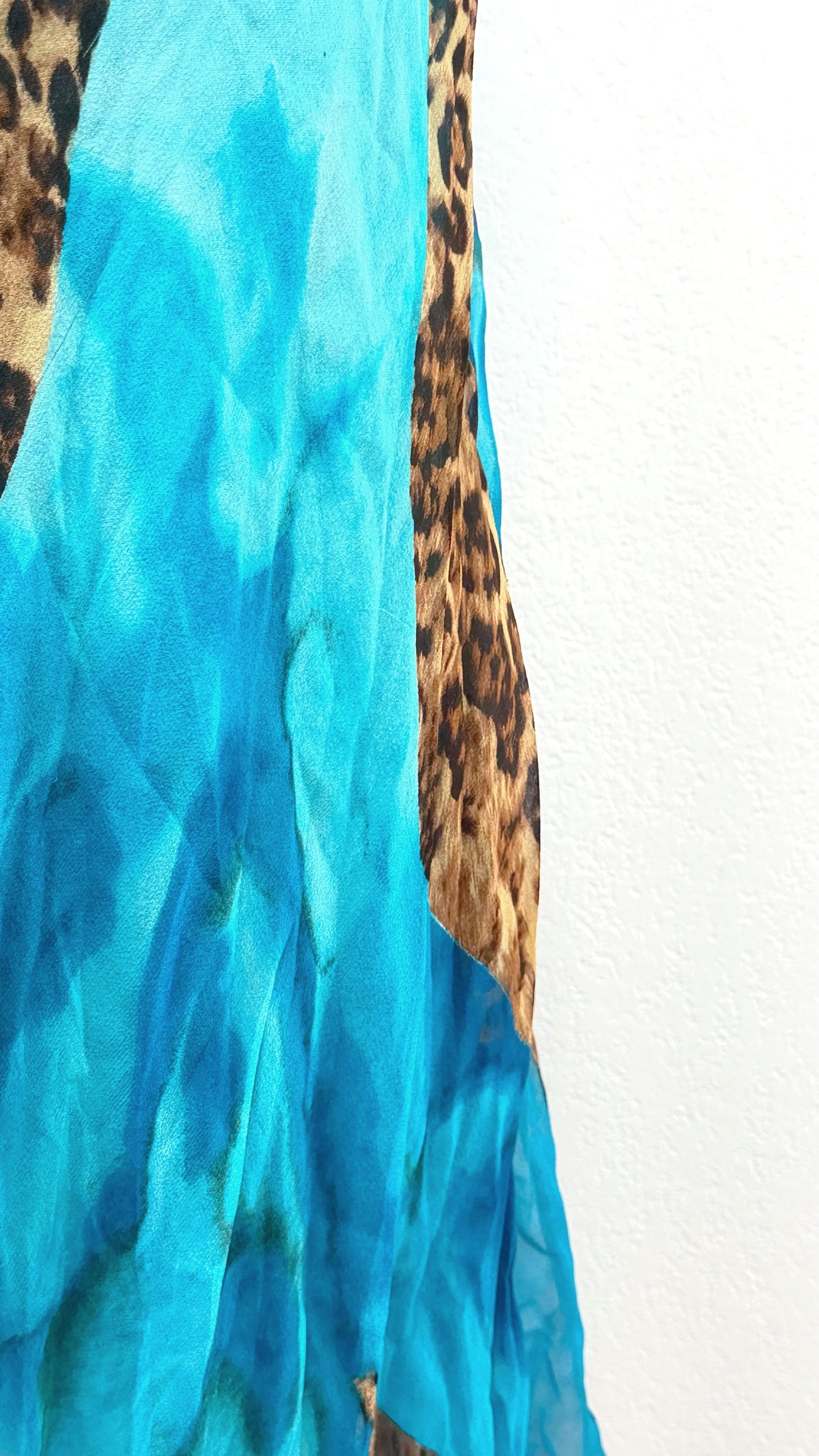 Nerissa Wild Ocean Silk Dress