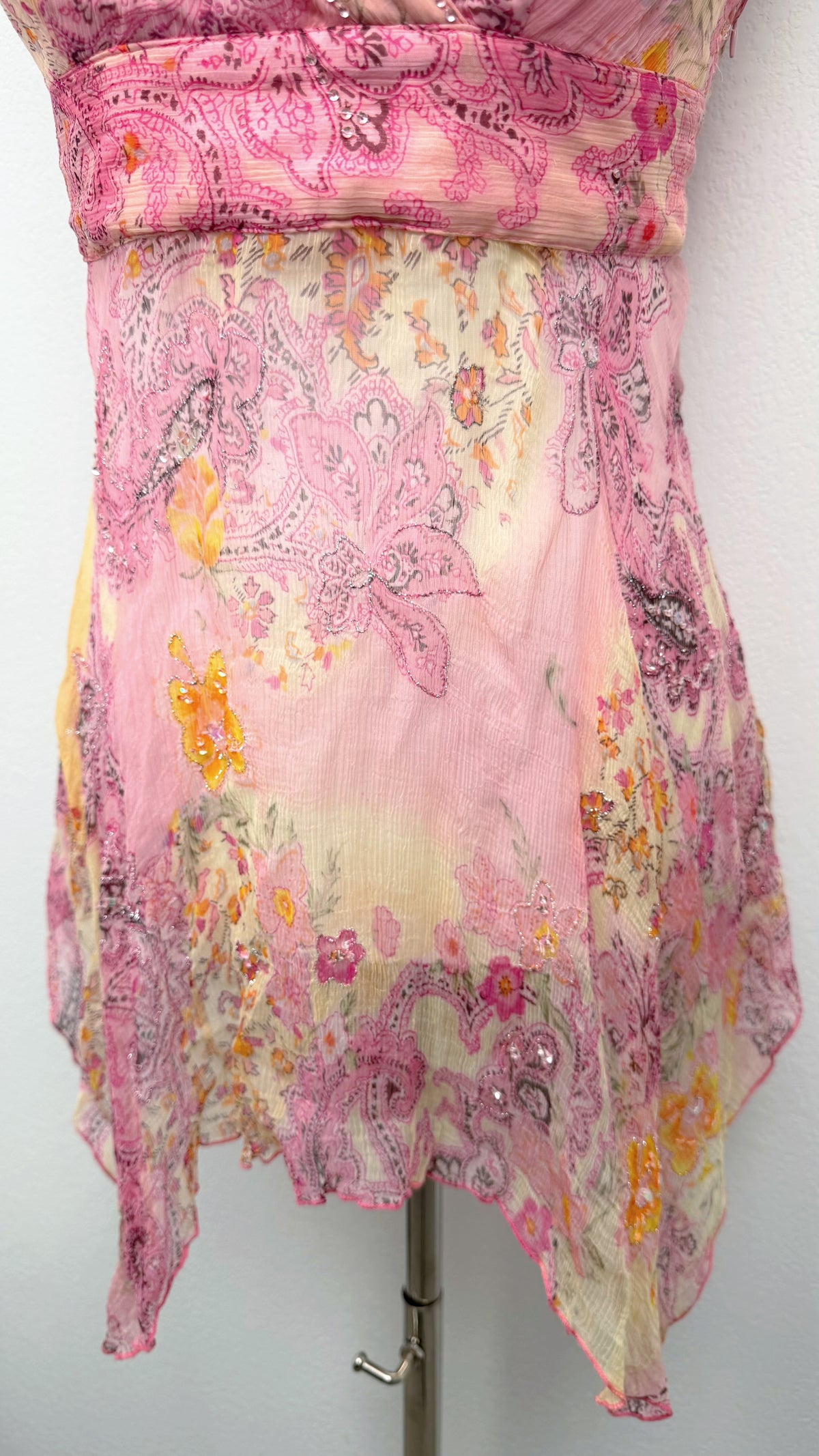 Cavalli Pink Paisley Fairy Top