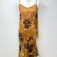 Aurelia Silk Gilded Orchid Gown