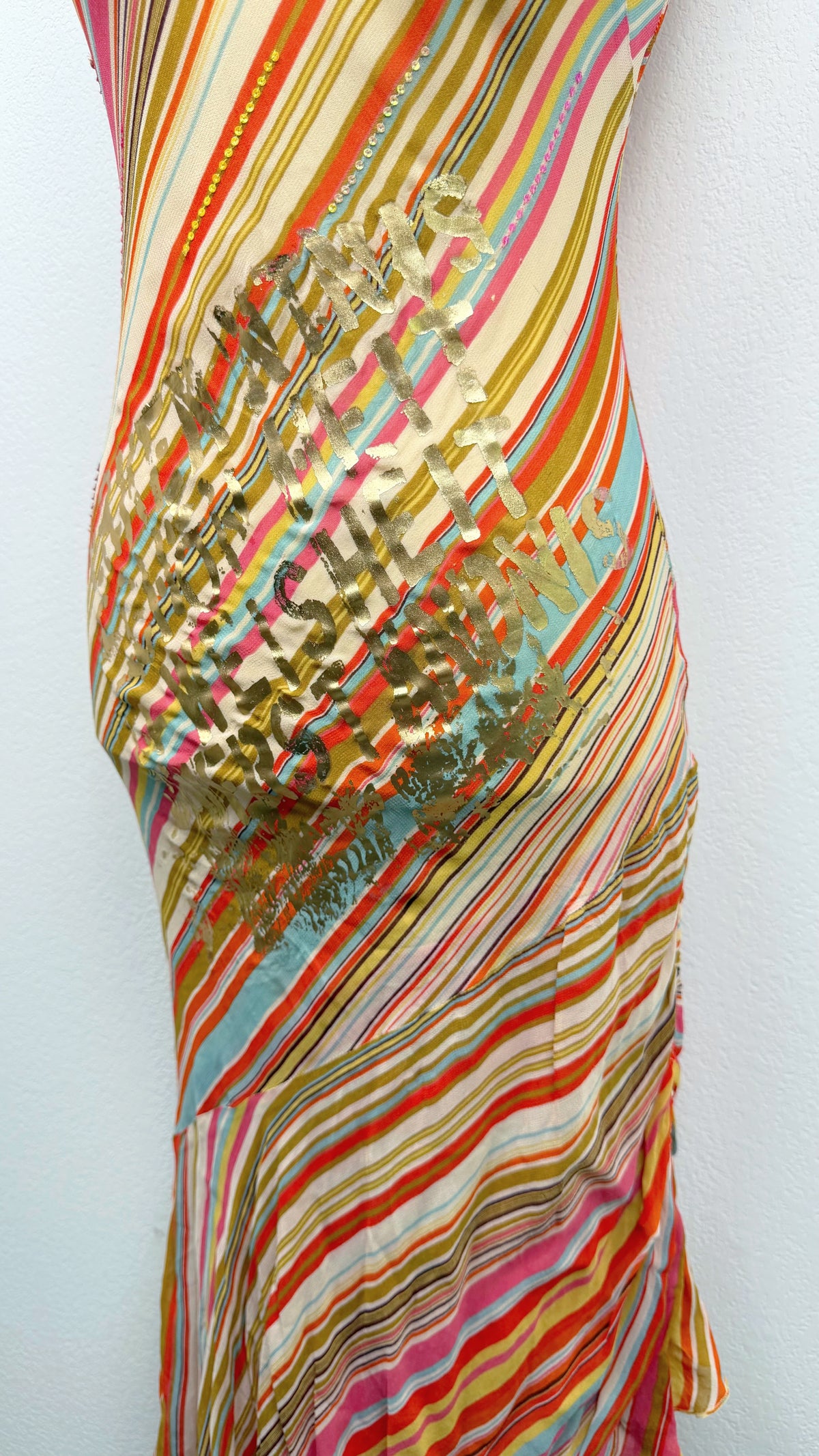 Rare Derhy Rainbow Stripe Fairycore