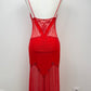 Scarlet Siren Beaded Gown