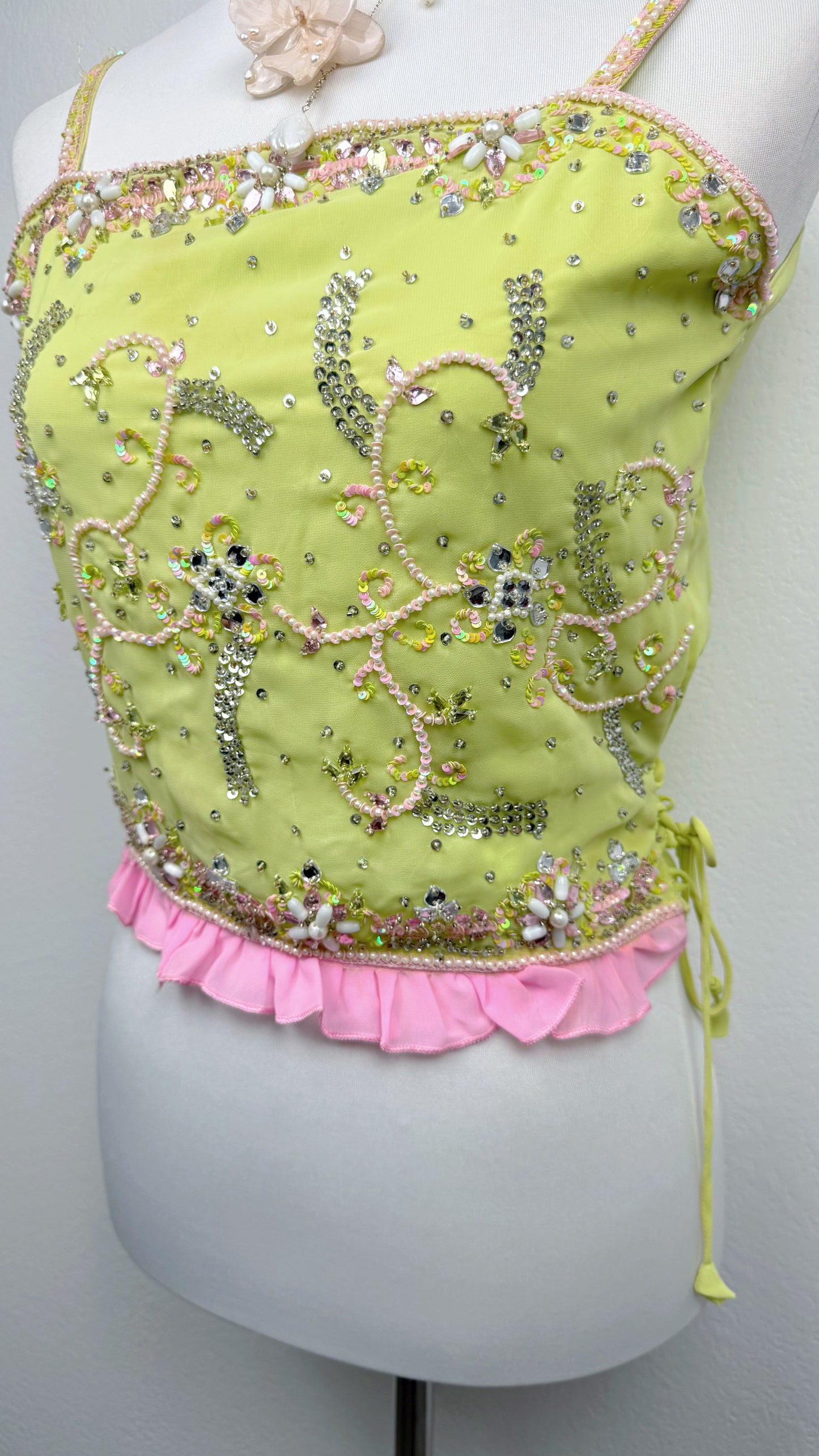 Enchanted Garden Beaded Fairy Corset