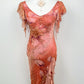 RARE Peach Blossom Silk
