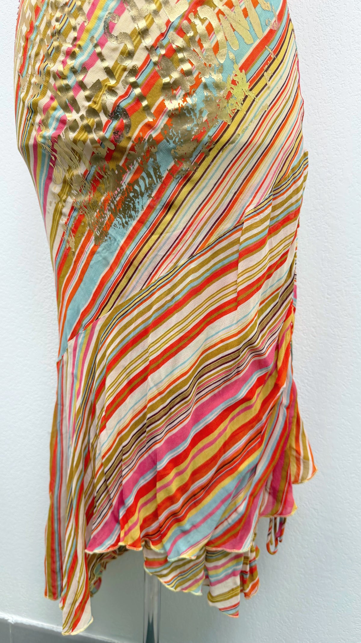 Rare Derhy Rainbow Stripe Fairycore
