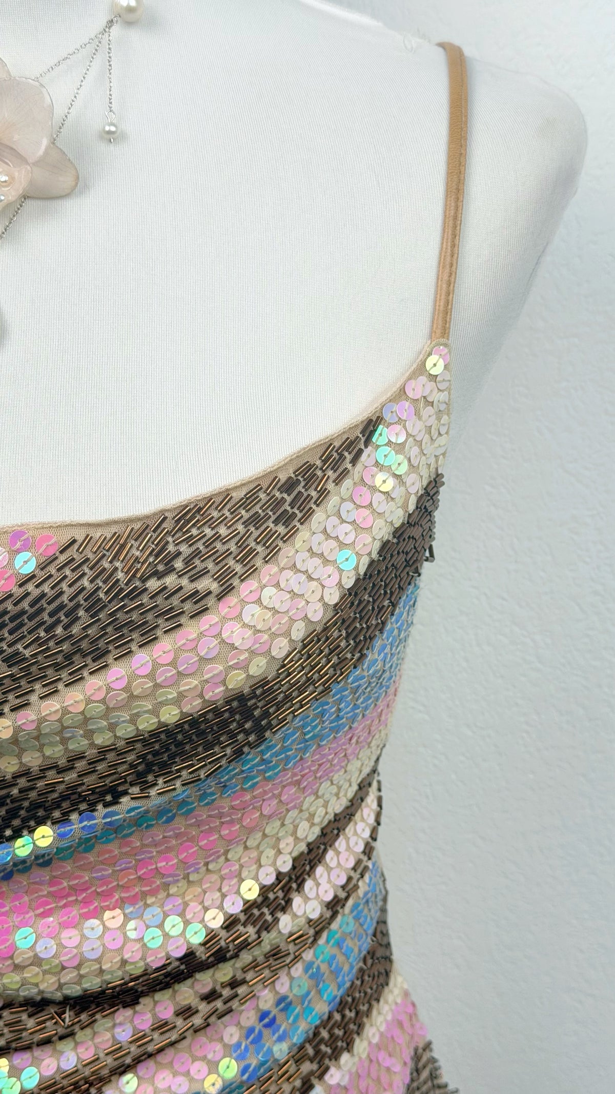 Rainbow Stardust Corset Top
