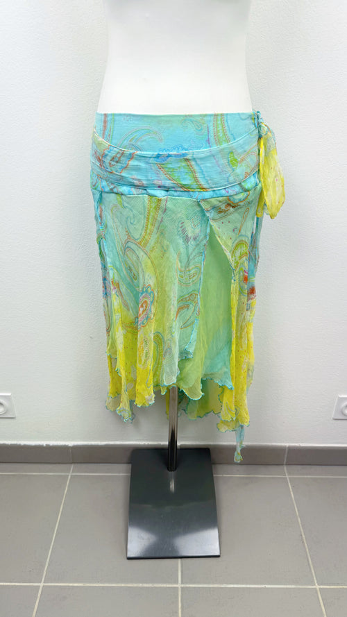 Derhy Mermaid Fairy Paisley Skirt