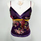 The Midnight Plum Derhy Velvet Fairy Top